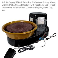 US ART SUPPLY Professional Pottery Wheel