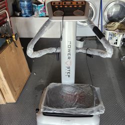 POWER STEP PLUS Máquina Plataforma Ejercicio Reducir Celulitis Vibración Cuerpo Todo