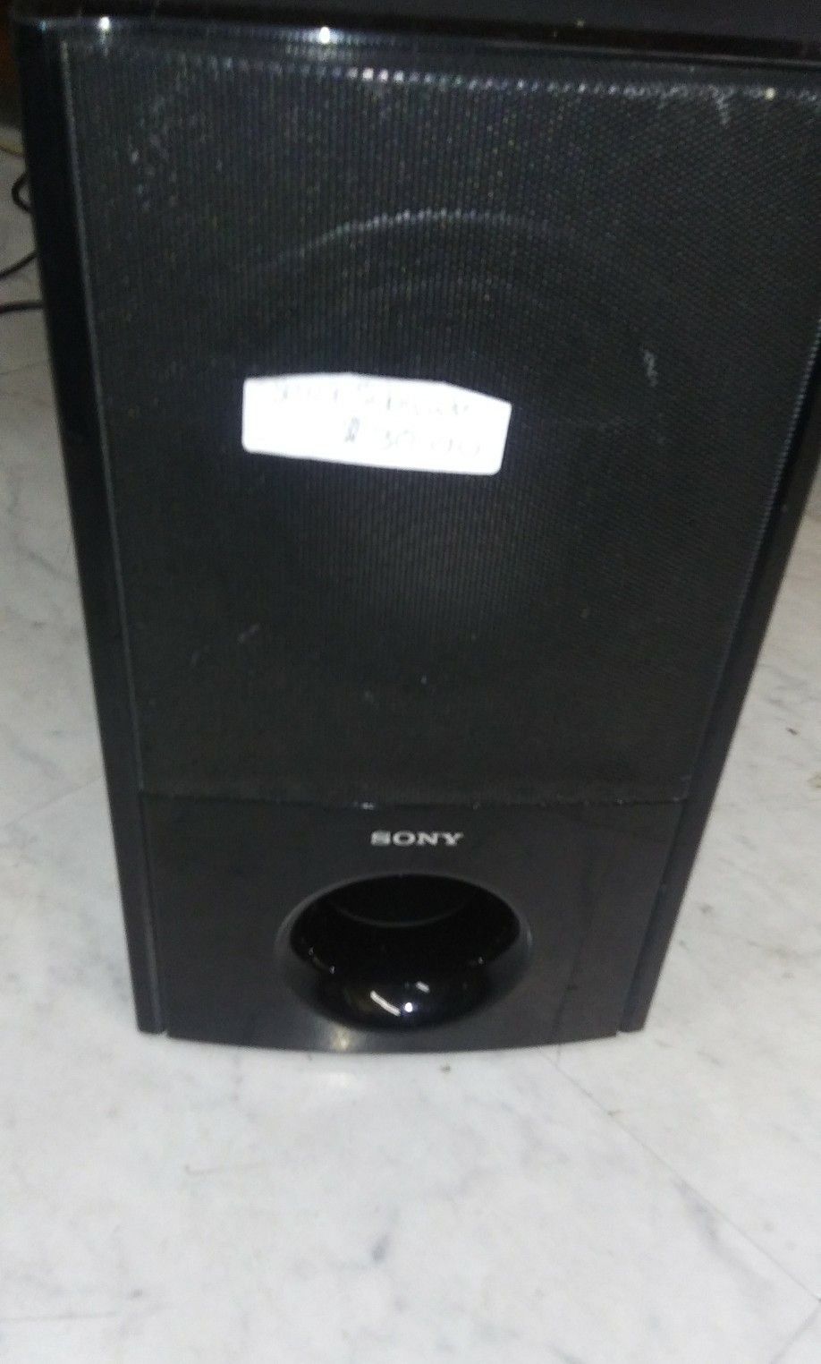 SONY SUBWOOFER SPEAKER MODEL: SS-WP36