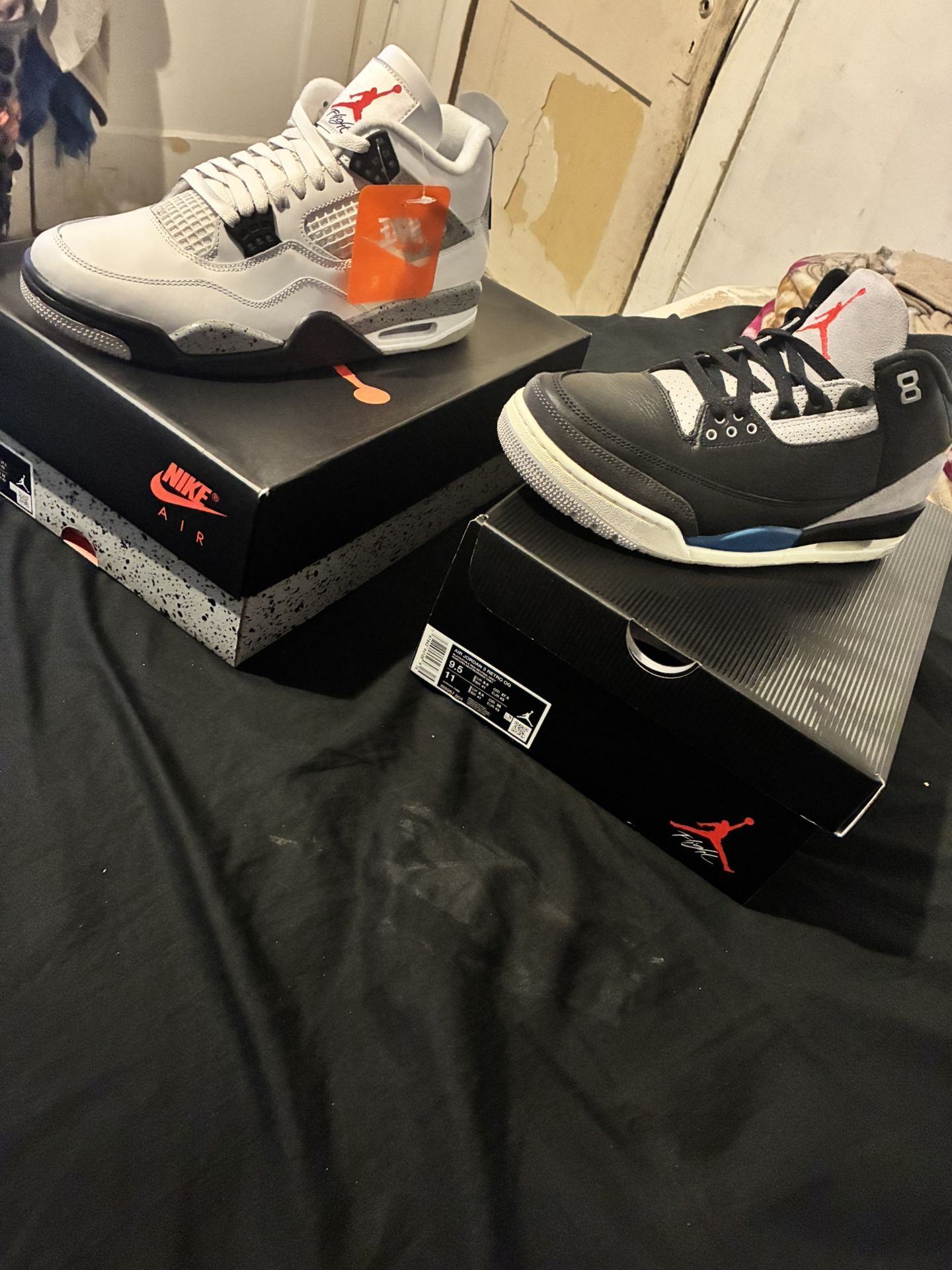 Jordan 3s And 4s For Sell READ DESCRIPTION