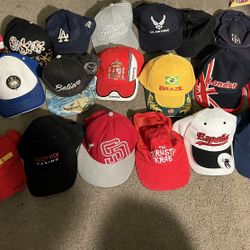 Variety of Rarely Used Caps