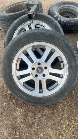 Ford rims with tires