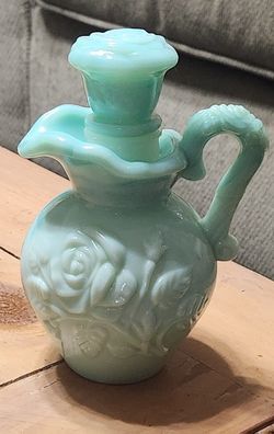 Vintage Avon Glass Pitcher Perfume Bottle