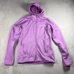 Adidas Terrex Xperior Light Fleece Jacket Women’s S Purple Climate Warm #760