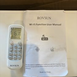 ROVSUN 12,000 BTU Mini Split AC & Heater w/ WiFi – New/Open Box Full Install Kit