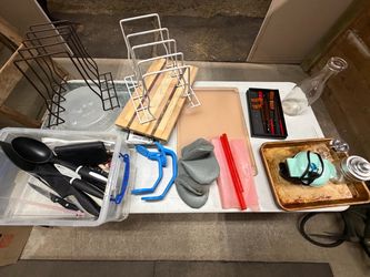 Mixed Kitchen Lot – Utensils, Boards, and More