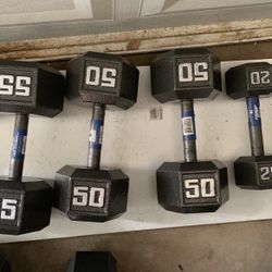 Dumbbells 50lbs