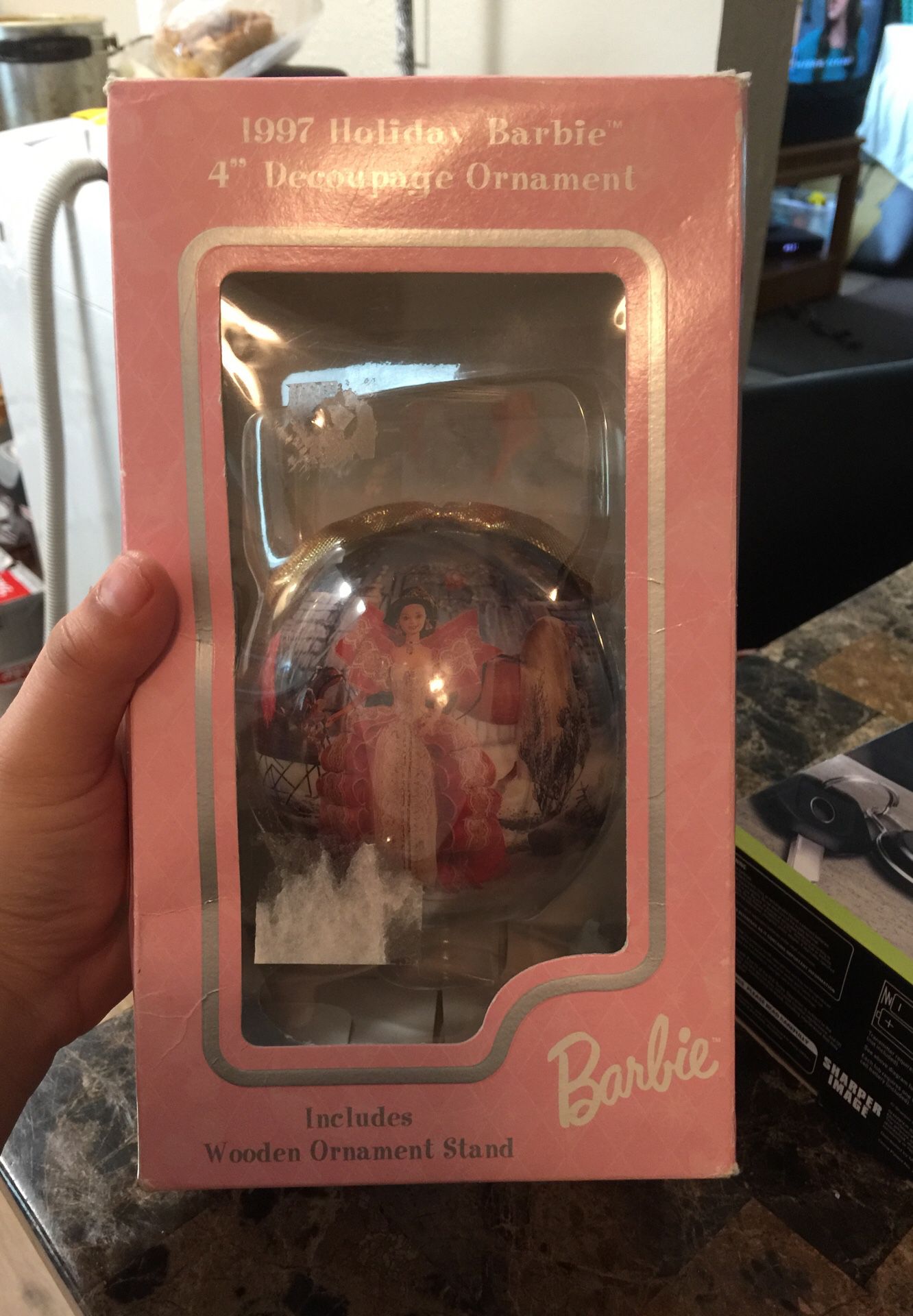 1997 holiday Barbie ornament