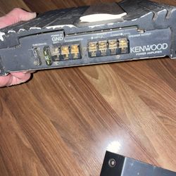 Kenwood Car Amp 