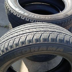 20" Yokohoma Geolandar tires