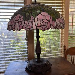 Stained Glass, Antique Lamp