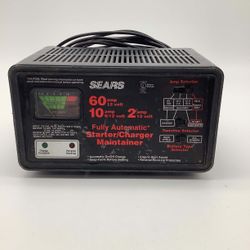 Sears 60Amp Battery Starter Charger Maintainer 