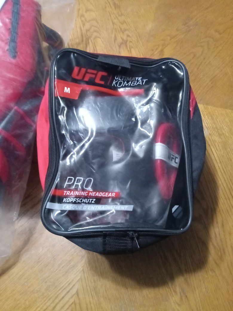 Sports UFC Pads Combat Mask I Also Have The Speed Bag