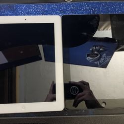 Two GEN 2 iPads With Cases