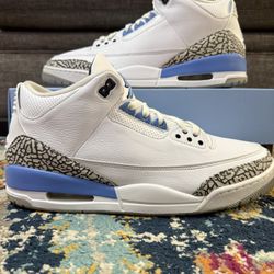 Size 13 - Nike Air Jordan 3 Retro “UNC”