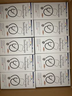 Case of 100 Mabis Spectrum Dual Head Stethoscope – Lot of 10