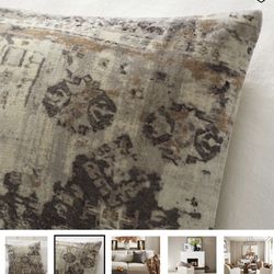 Two Pottery Barn Pillows- With Inserts
