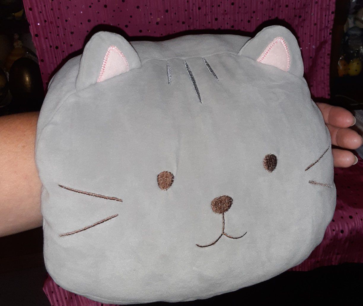 New So Soft Hand Warming Cat Plush