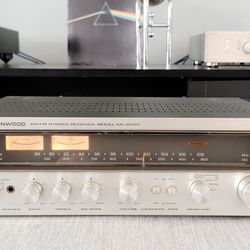 Kenwood KR-3090 Vintage Receiver Silver 70's