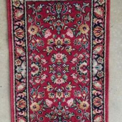 Vintage Karastan "Sarouk" Area Rugs x 2 (Item # 3 & 4)