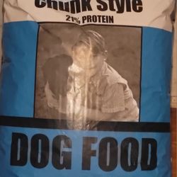 TopDog Chunky Style Dog Food, NEW (40 Pounds) 21%Protein 