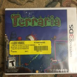 Terraria Nintendo 3ds Factory Sealed