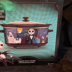 The Nightmare Before Christmas Characters 7-Quart Slow Cooker