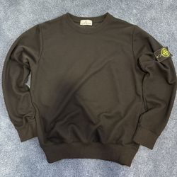 Stone island Black Sweater Men's Medium