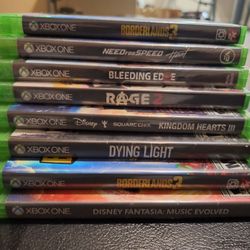 8 XboxOne Games