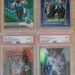 Trevor Lawrence Rookie Lot 