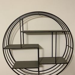 Round Wall Mounted Shelf