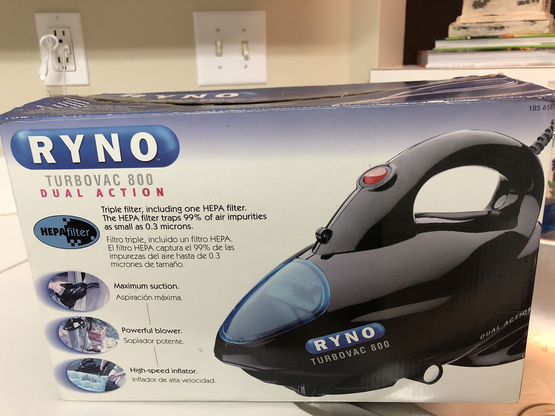 Ryno Turbovac 800 Dual Action Vacuum / Blower