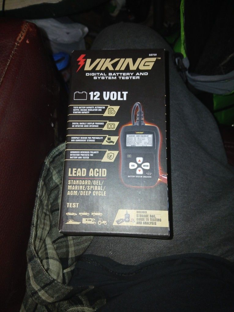 Digital Battery And System Tester