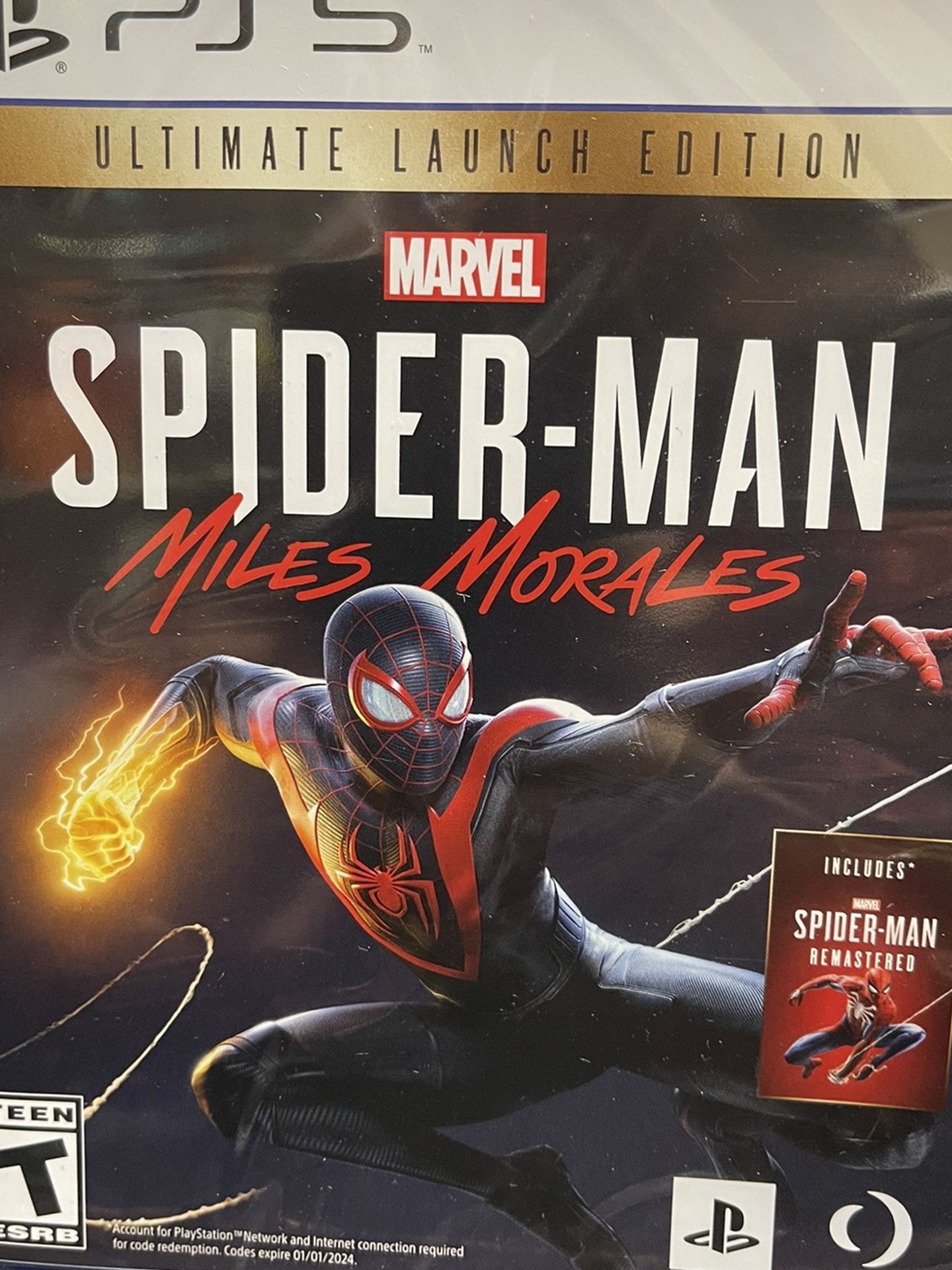 Spiderman Miles Morales Ps5 Games Playstation 5