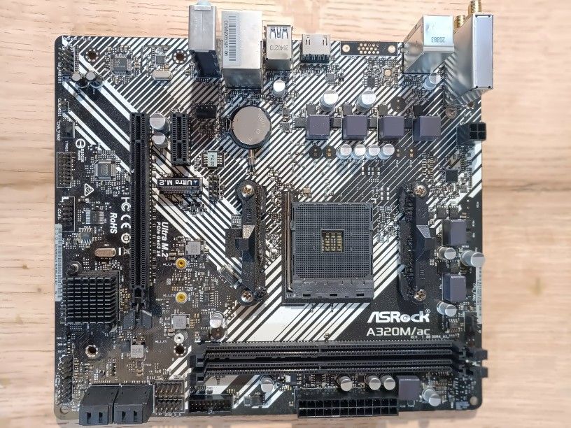 ASRock A320M/ac Motherboard