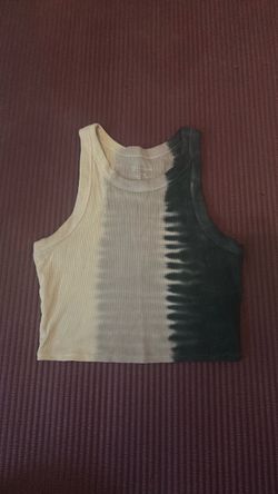 Ribbed crop top