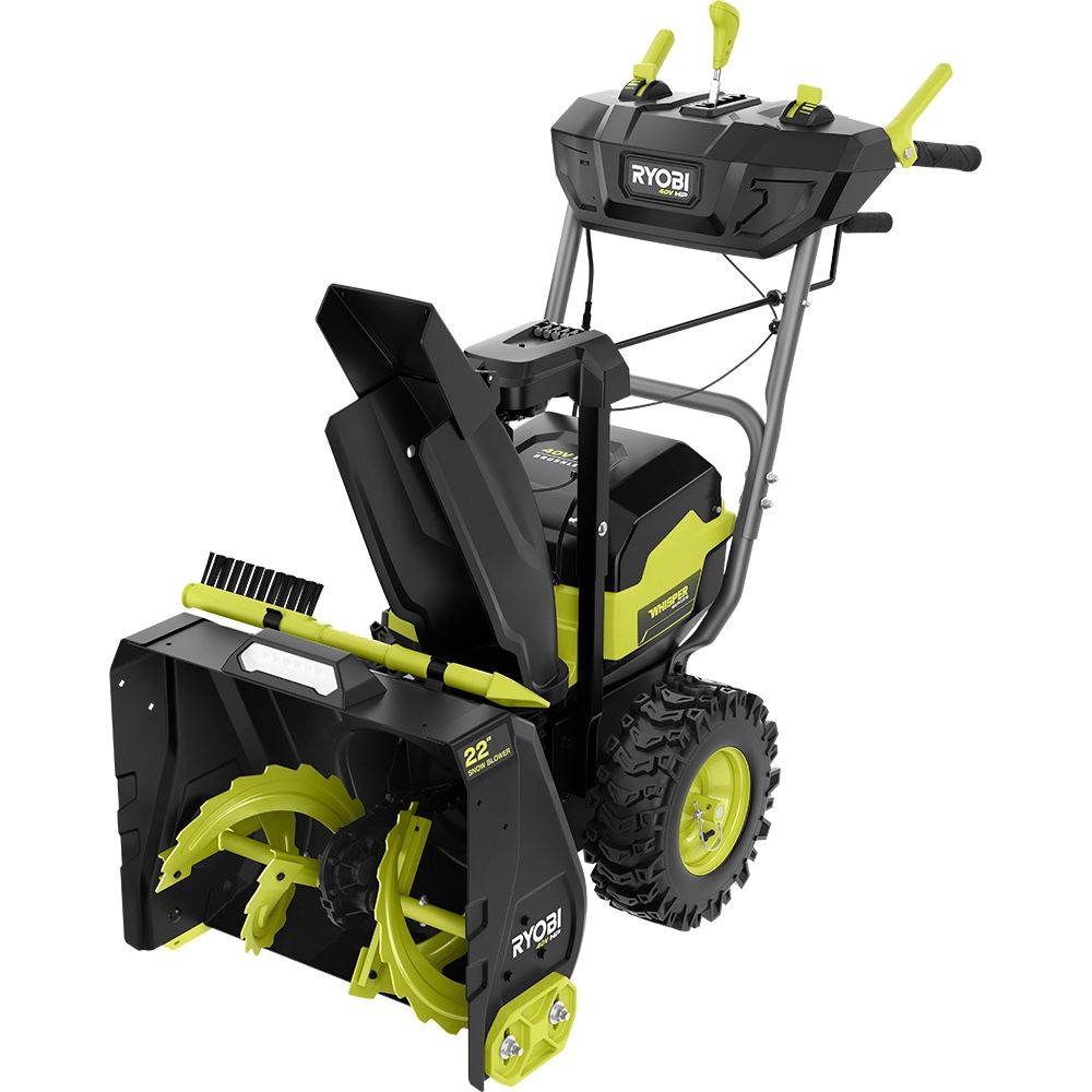 40V HP Brushless Whisper Series 22" 2-Stage Cordless Electric Self-Propelled Snow Blower