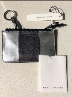 Marc Jacobs Metallic Coin Purse Key Pouch