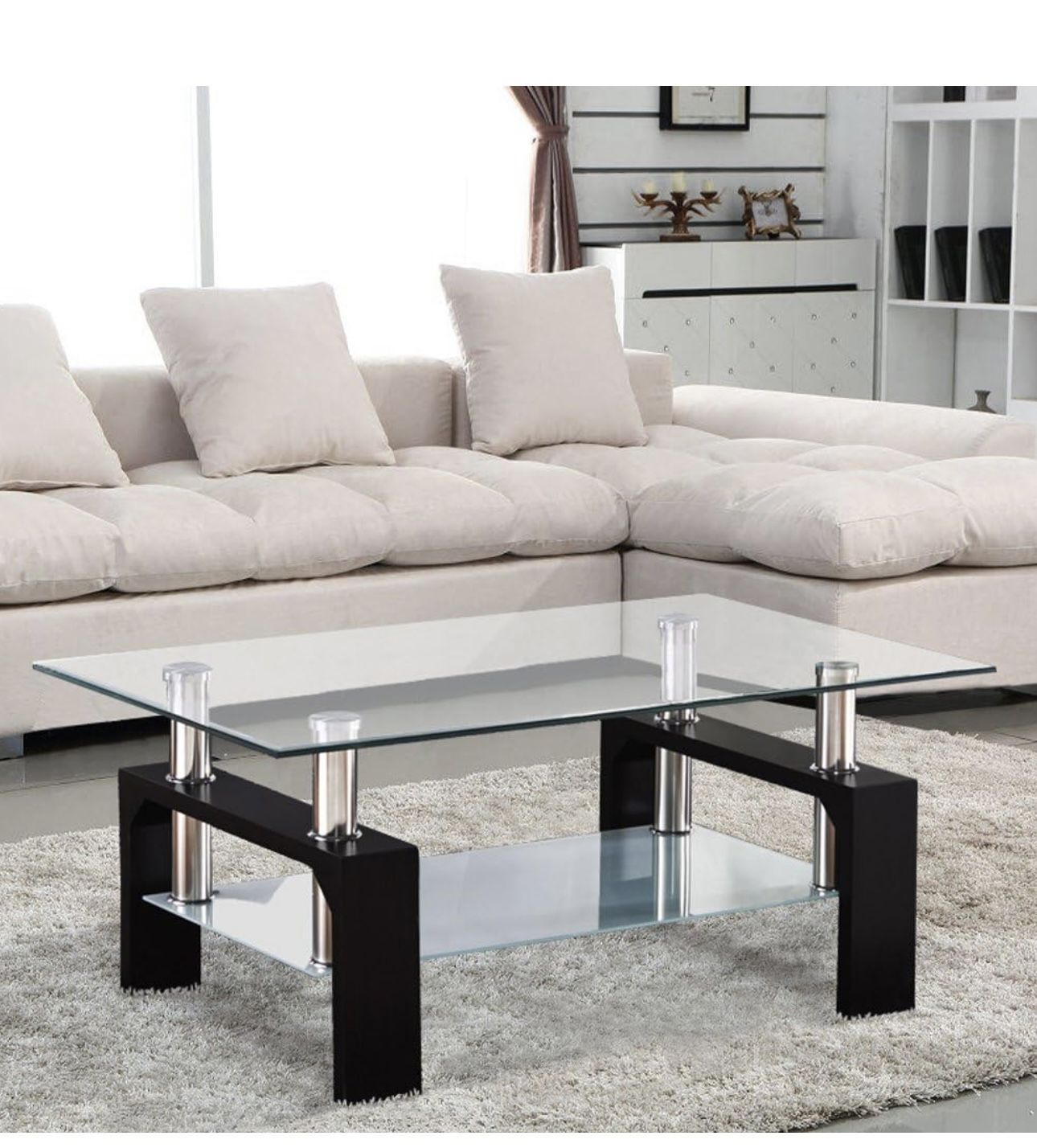 New Assembled Coffee Table 