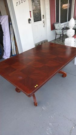 Dining table set with 6 chairs