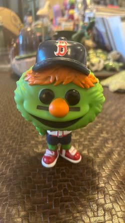 Funko Pop Boston Red Sox Red Jersey MLB Mascot 07 Wally The Green Monster RARE