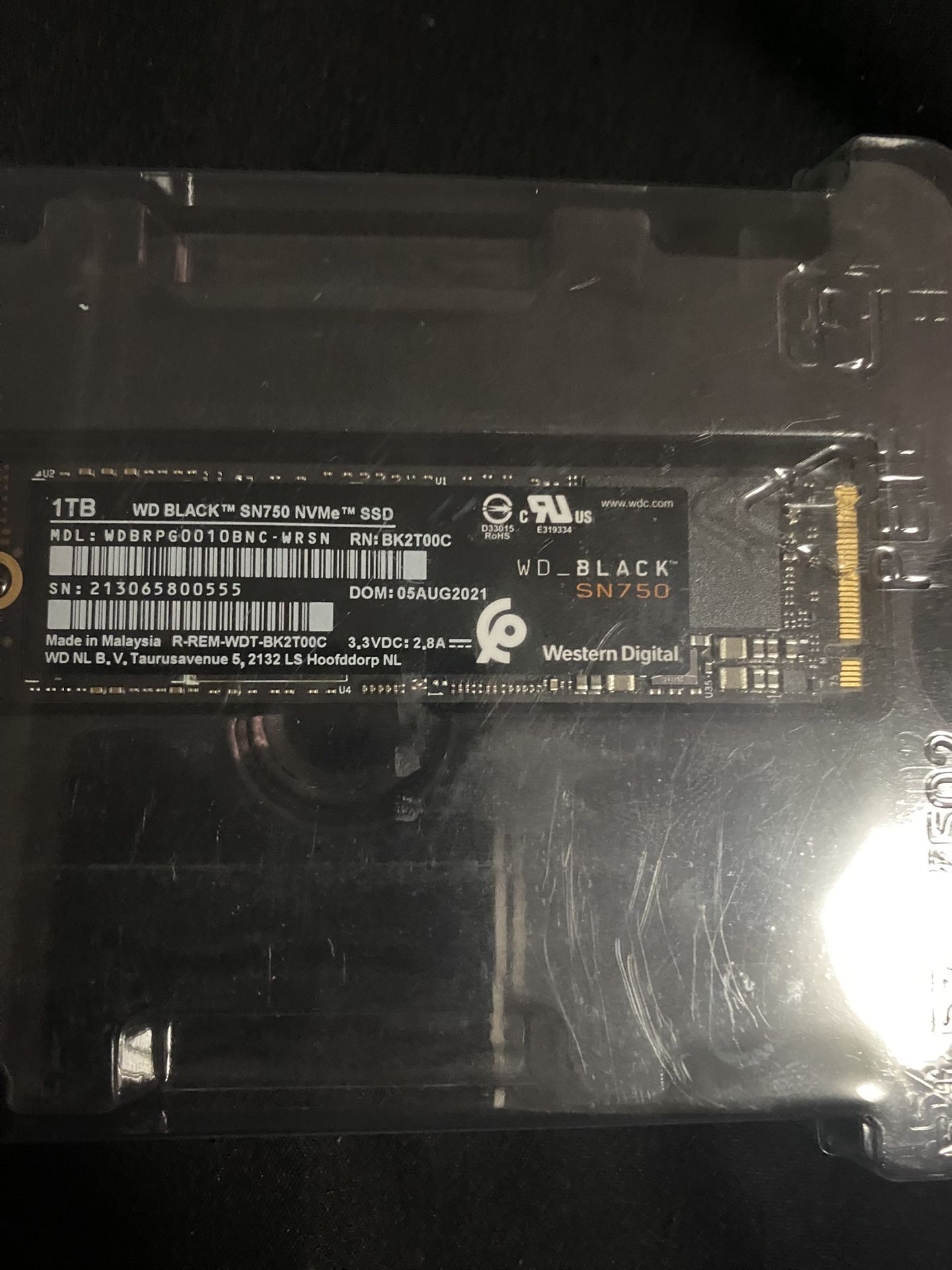 WD Black SSD 1TB