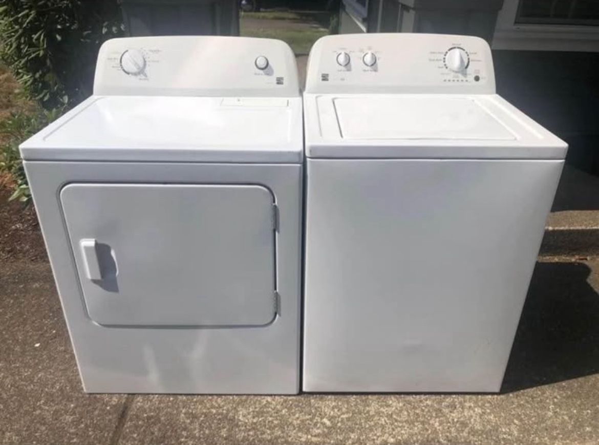 Kenmore Washer and Dryer
