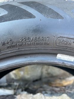 Two Cooper tires