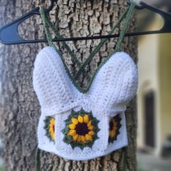 Halter Top Crochet 