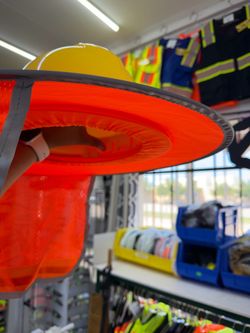 Sunshade hard hat
