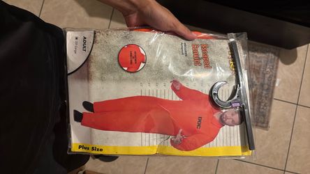 Prisoner Halloween men costume