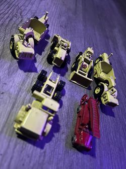 Vintage matchbox dies cast toy trucks