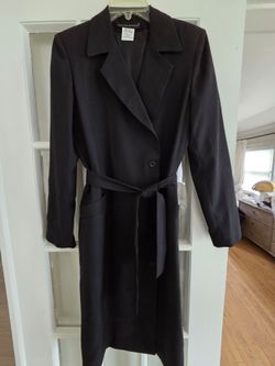Black trench Jacket