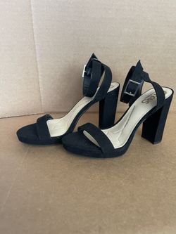 Brand new , Never Worn Black Suede Heels In 6M By Circus Sam Edelman